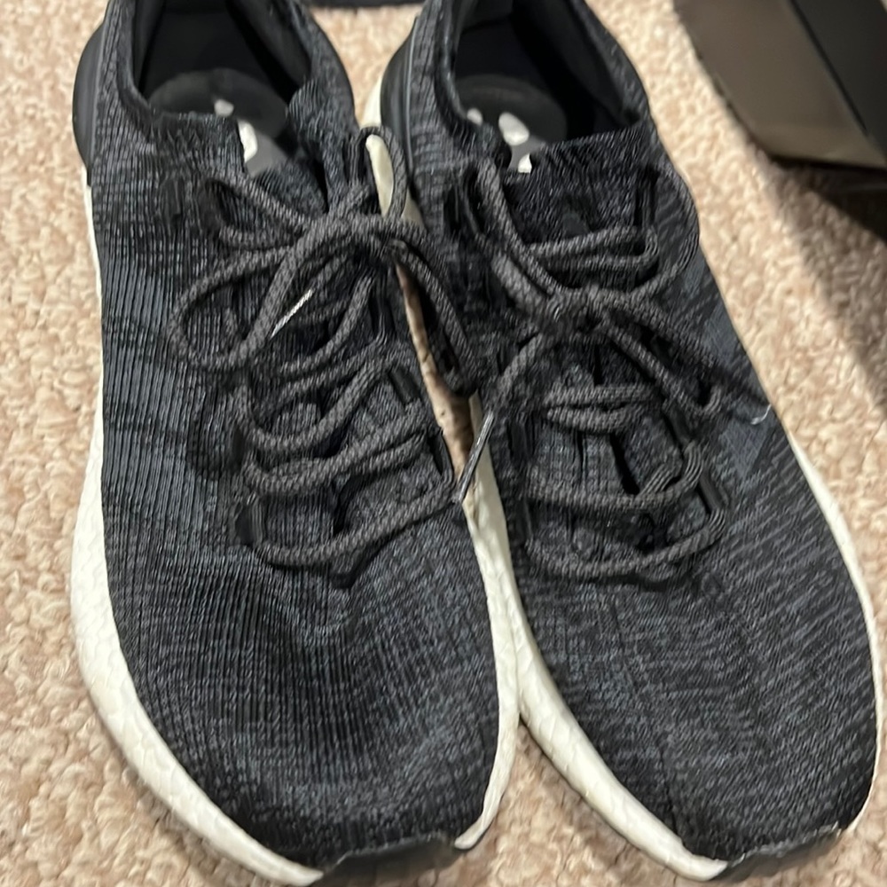 Mens Black, size 11, never worn, Addidas Pure Boost